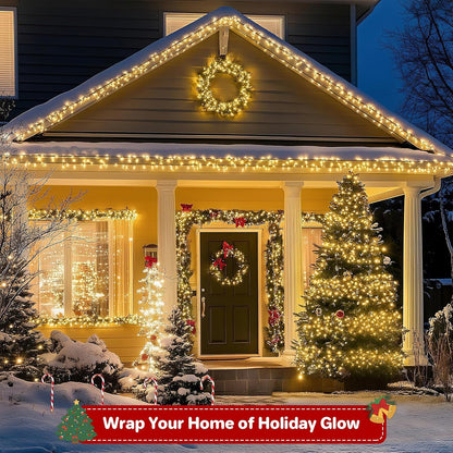 Cozy Home Decor Gift for Her, Connectable LED Fairy String Lights with Timer for Birthday and Housewarming