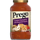 Prego Pasta Sauce Roasted Garlic & Herbs 24 oz Jar – Housewarming Gift for New Home Cooks