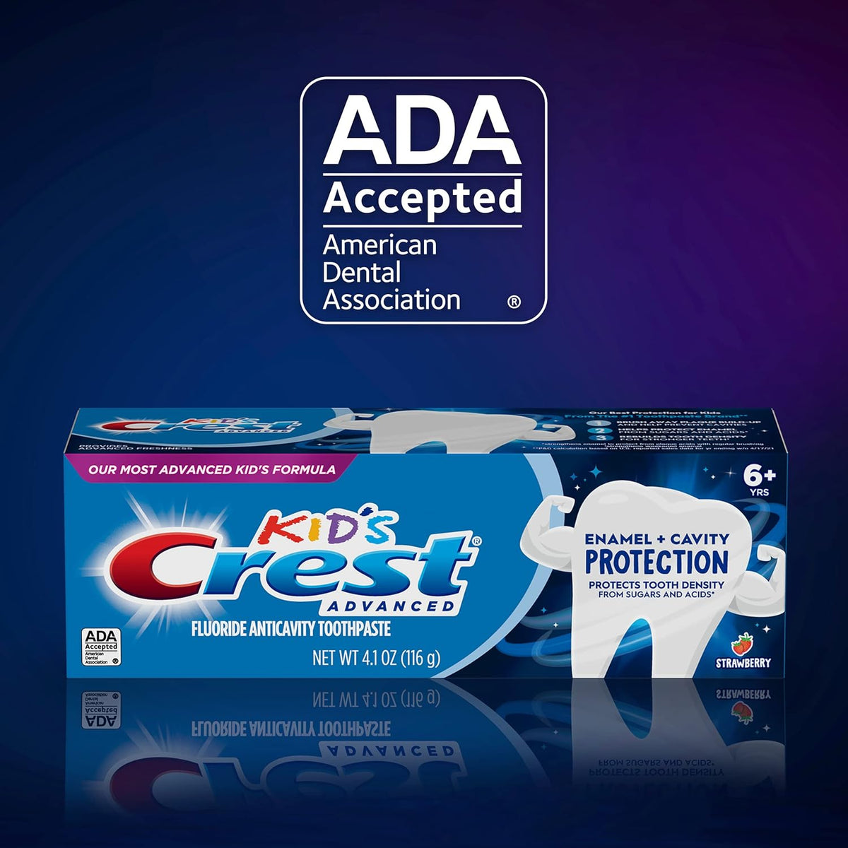 Crest Kids Enamel + Cavity Protection Toothpaste 4.1oz Pack of 3 – Strawberry Flavor Toothpaste for Reluctant Brusher