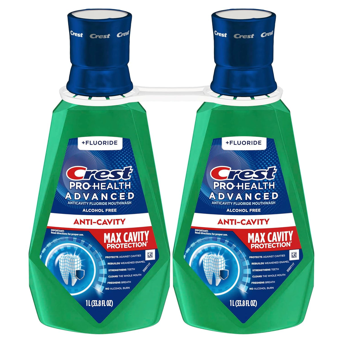 Crest Pro-Health Advanced Enamel-Strengthening Rinse for Wind-Down Self-Care Routine