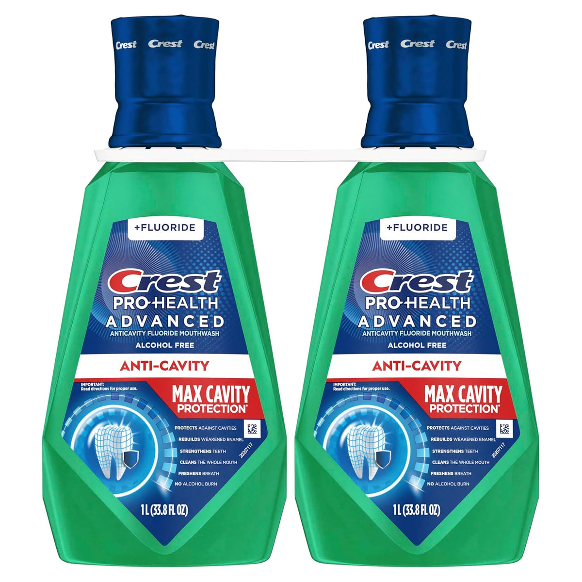 Crest Pro-Health Advanced Enamel-Strengthening Rinse for Wind-Down Self-Care Routine