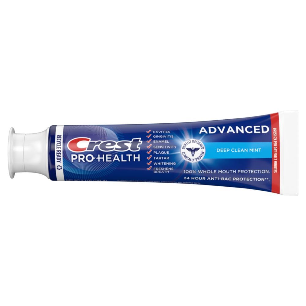 Crest Pro-Health Advanced Toothpaste – Sensitive Teeth Relief and Enamel Care for a Calming Self-Care Routine, 5.1 Oz