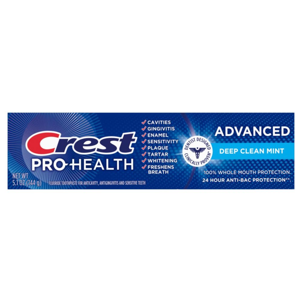 Crest Pro-Health Advanced Toothpaste – Sensitive Teeth Relief and Enamel Care for a Calming Self-Care Routine, 5.1 Oz