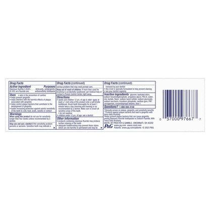 Crest Pro-Health Advanced Toothpaste – Sensitive Teeth Relief and Enamel Care for a Calming Self-Care Routine, 5.1 Oz