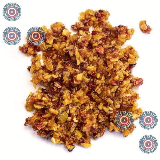 crunchy texture designed as a finishing and coating condiment