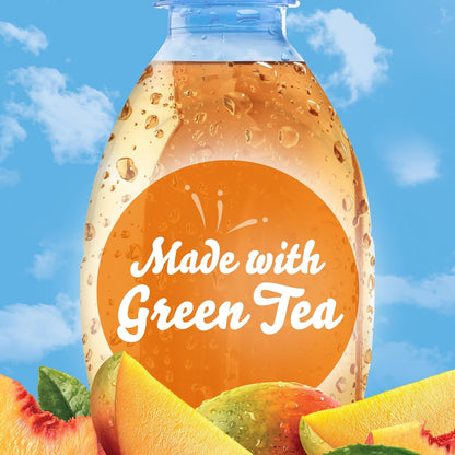 Crystal Light Peach Mango Green Tea Powdered Drink Mix – Zero-Sugar Wellness Companion for Calm Evening Wind-Down Rituals