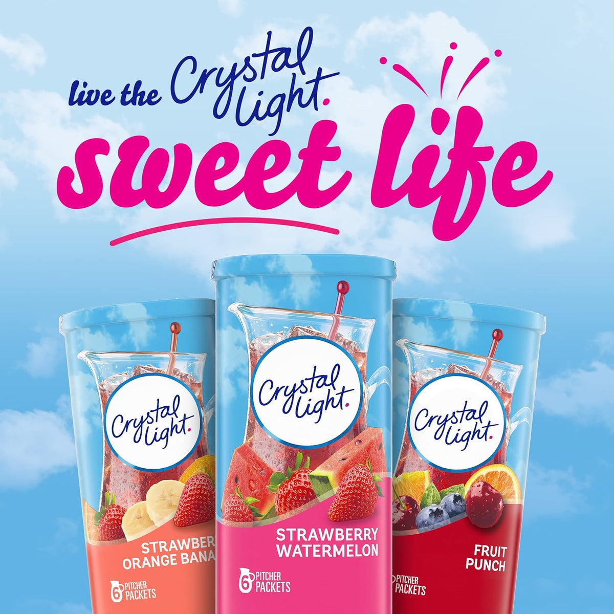 Crystal Light Powdered Strawberry Watermelon – Low-Calorie Flavor for Wellness-Focused Kitchens