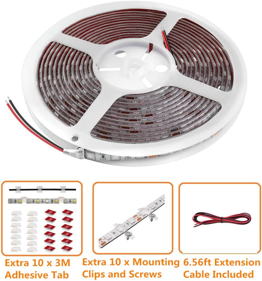 cuttable and linkable design at every 3-led interval
