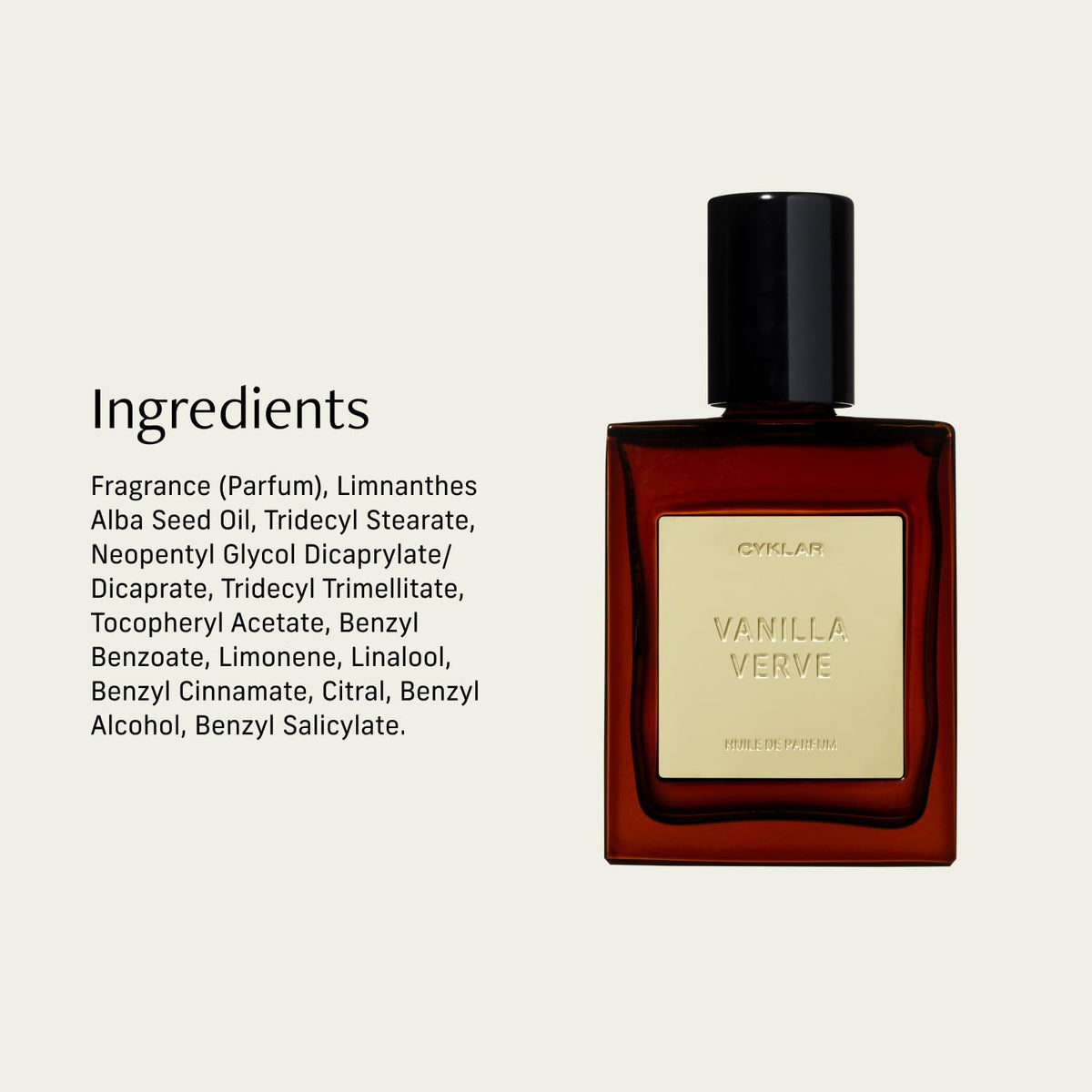 CYKLAR Perfume Oil Vanilla Verve – Premium Holiday Gift for Fragrance Lovers, 10-Scent Collection