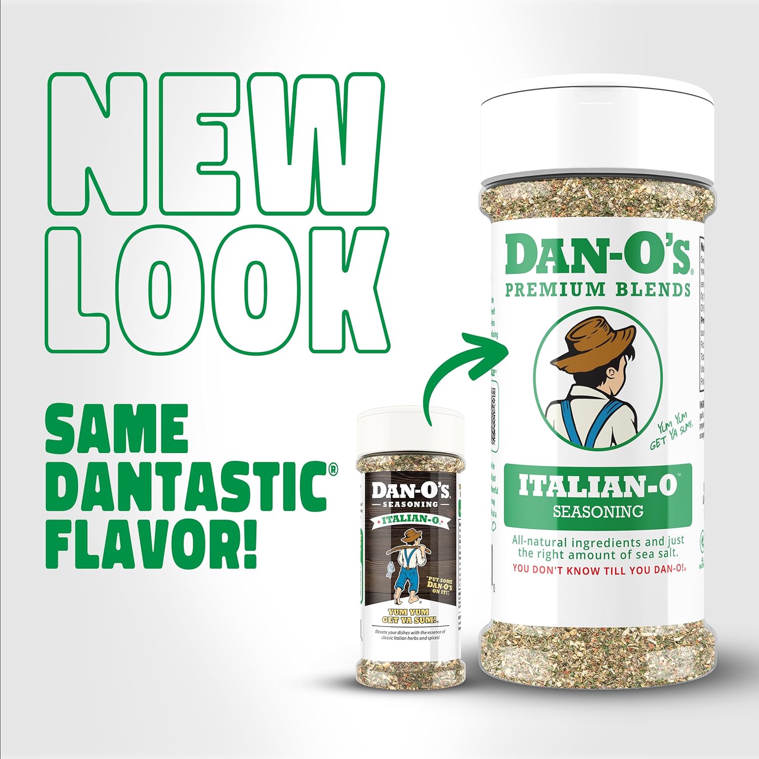 Dan-O's Italian-O Seasoning 2-Pack – One Versatile Italian Blend to Replace Five Spice Jars