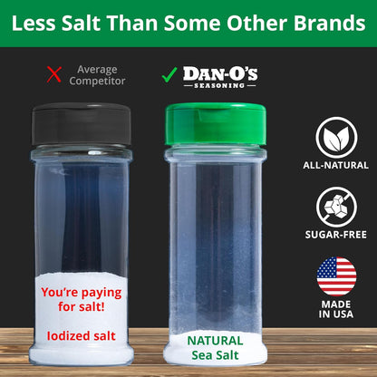 Dan-O's Preem-O Seasoning – One Bottle Dry Rub, Marinade Base and Sauce Builder, 2.5 oz