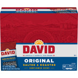 DAVID Sunflower Seeds Original 12 Pack – Desk Snack for Office, Workshops, and Job Sites