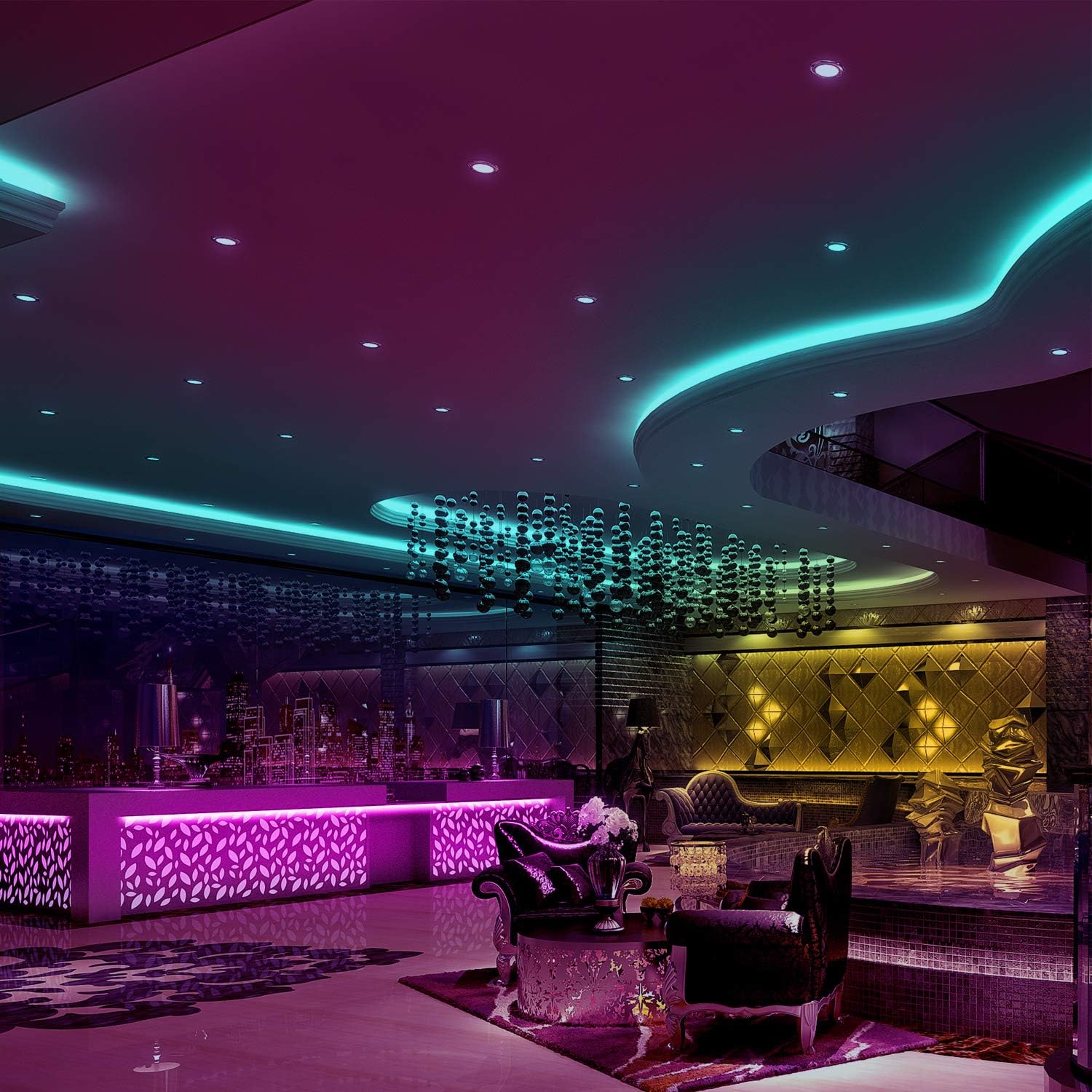 DAYBETTER LED Strip Lights – Bedroom Decor and Ambient Living Room Lighting