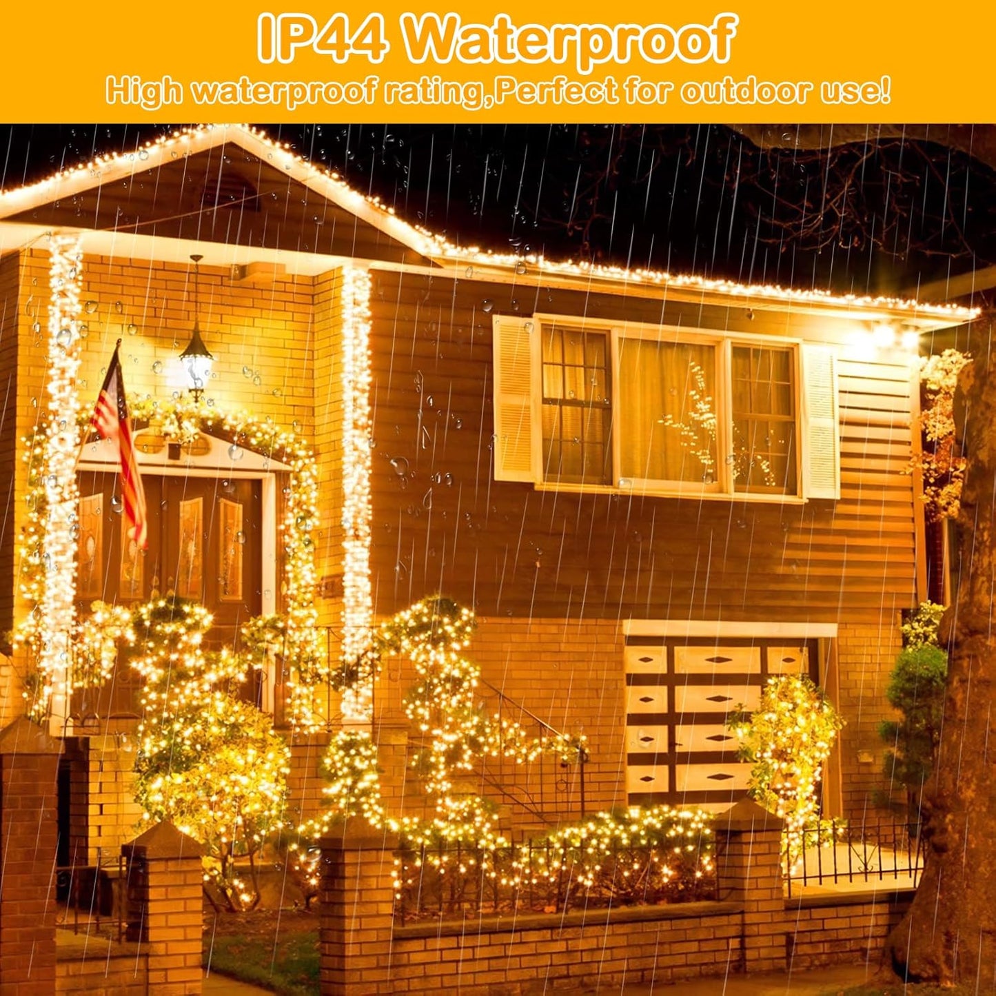 Decute 500LED 164ft Fairy Lights – Heartfelt Housewarming Gift for Women, Warm White Dimmable String Lights with Remote