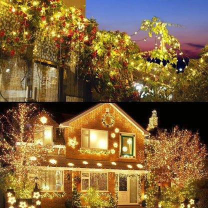 Decute 500LED 164ft Fairy Lights – Heartfelt Housewarming Gift for Women, Warm White Dimmable String Lights with Remote