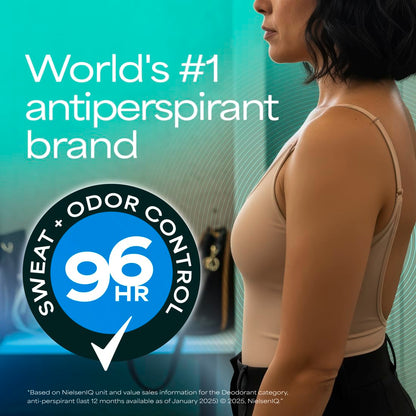 Degree Clinical Strength Antiperspirant Deodorant 72-Hour Sweat Protection Shower Clean Scent for Self-Care Routine 1.7 oz