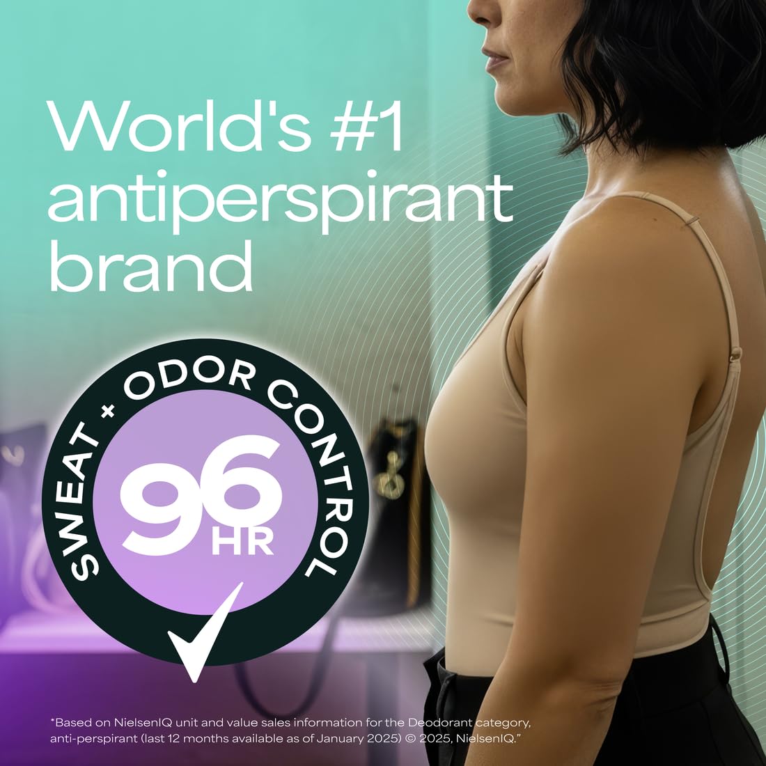 Degree Clinical Strength Antiperspirant for Women – Nightly Self-Care Ritual with Raspberry and Peony Scent for Mindful Evenings