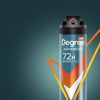 Degree Men Adventure Antiperspirant Dry Spray – 72-Hour All-Day Confidence for the Busy Professional