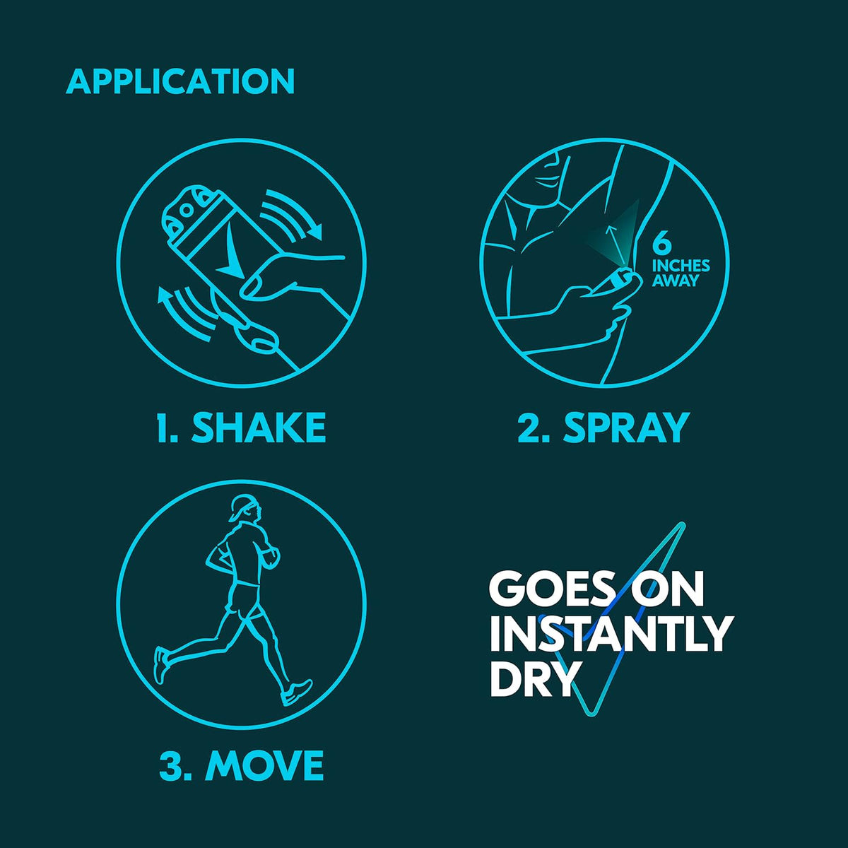 Degree Men Cool Rush Dry Spray Antiperspirant 3-Pack – Practical Father's Day and Birthday Gift for Active Dads and Husbands