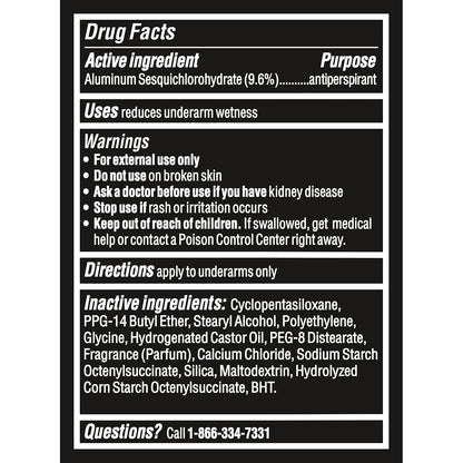 Degree Men UltraClear Antiperspirant Deodorant – Outdoor Adventure Companion, 72-Hour Sweat & Odor Protection for Camping and Hiking
