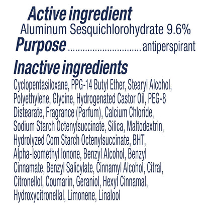 Degree UltraClear Black+White Antiperspirant – Nightly Self-Care Deodorant for Women, 72-Hour Odor Control, 2.6 oz Stick