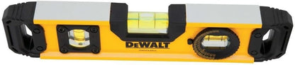 DEWALT Torpedo Level 9 Inch – Compact Job Site Leveling Tool for Electricians and Plumbers