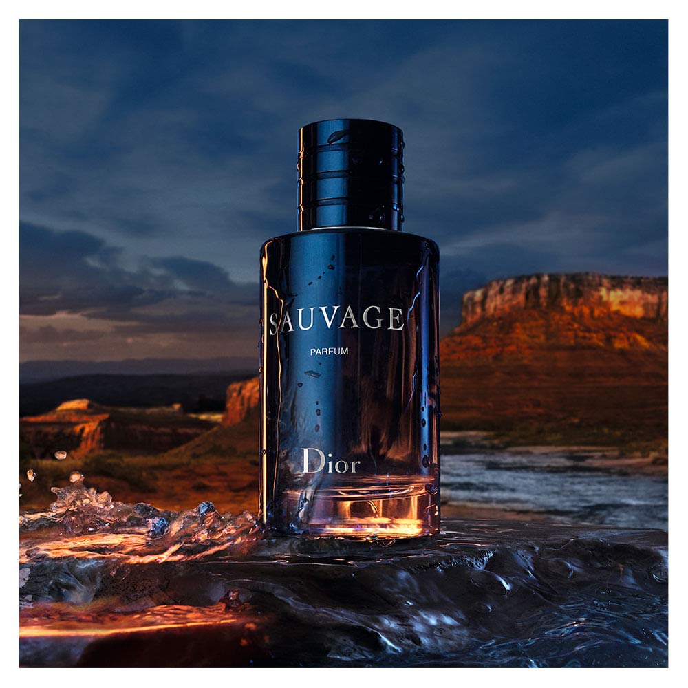 Dior Sauvage Parfum Spray – Elite Aromatic Fougere Cologne for the Style-Conscious Man, Confident Signature for Dinner and Date Night
