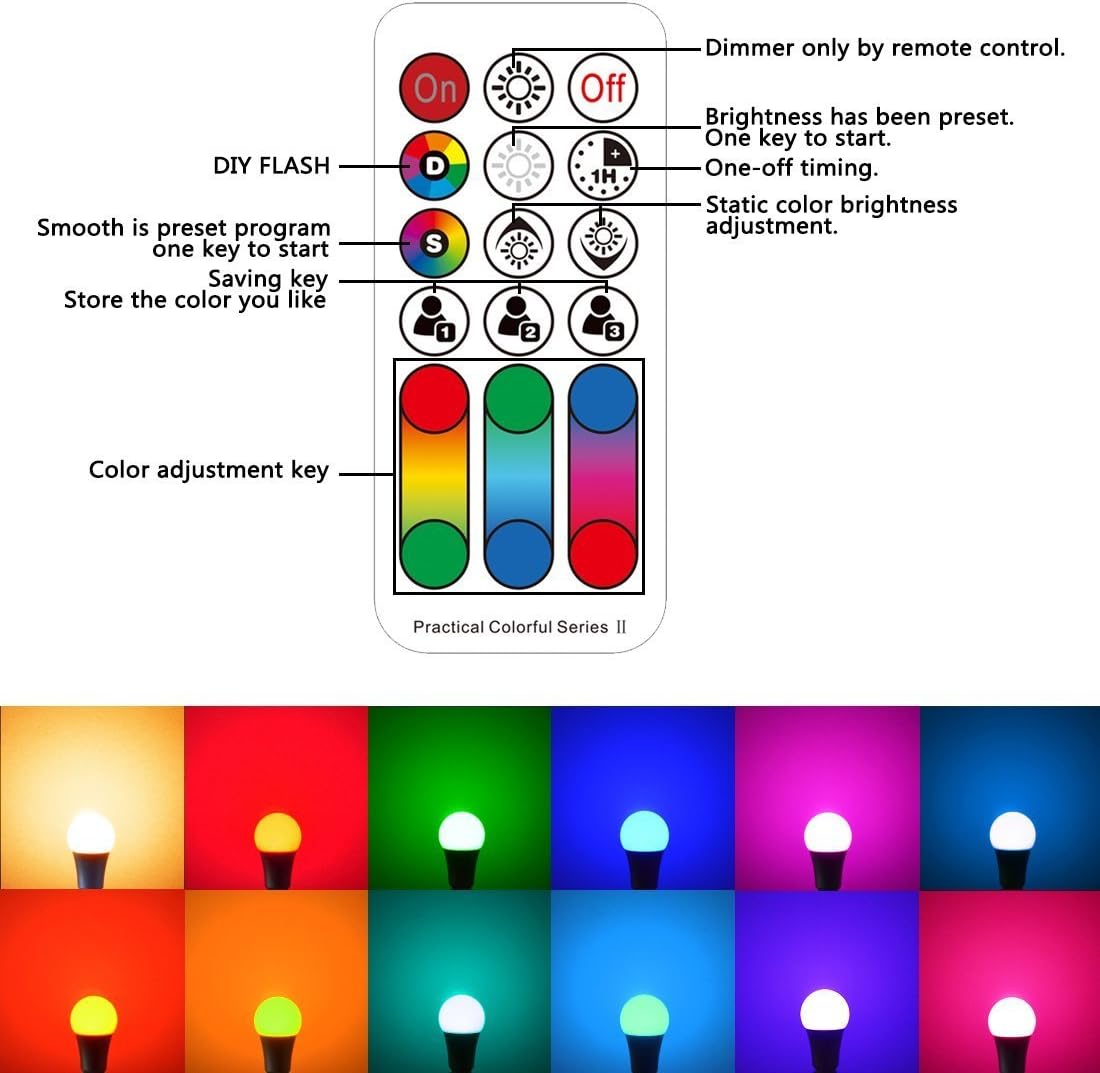 diy strobe mode supporting 1-8 customizable colors with adjustable speed