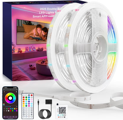 double-row 960 led chip design with 16 million rgb color changes