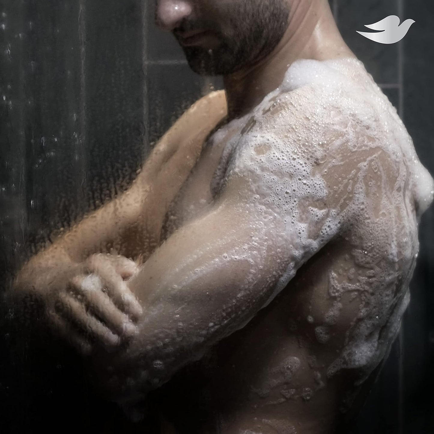 DOVE MEN + CARE Shower Tool 4 Pack – Portable Cleansing Tool for Camping, Cabins, and Lake Houses