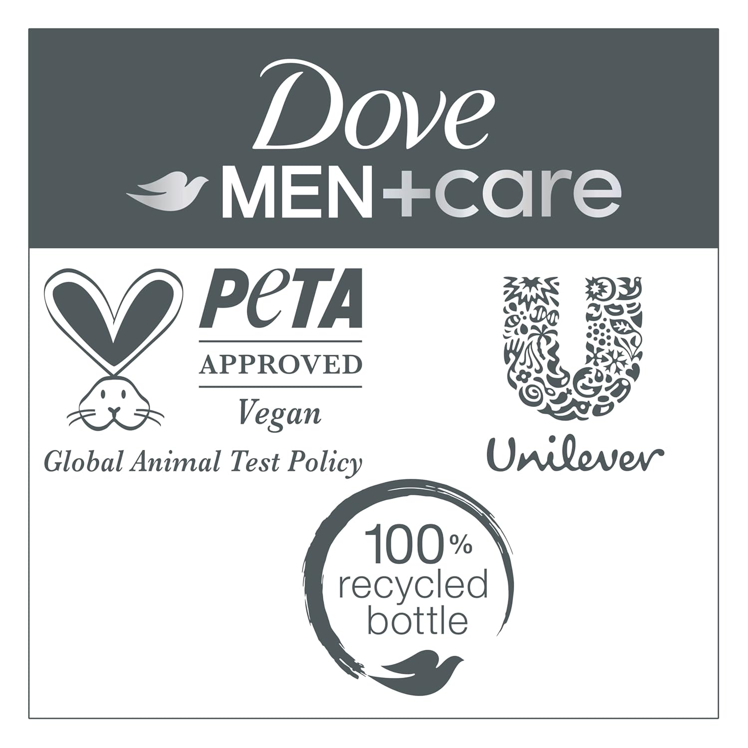Dove Men+Care Thickening 2-in-1 Shampoo and Conditioner for Men – Mindful Morning Shower Ritual with Cooling Menthol and Caffeine, 28 fl oz