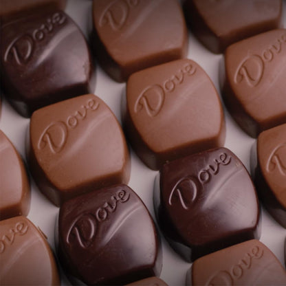 DOVE PROMISES Elegant Foil-Wrapped Chocolate Candy for Holiday Gifting, Housewarming Presents, and Bridal Shower Favors, 14 oz