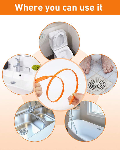 Drain Weasel – Safe Bathroom Drain Hair Remover for Families with Kids and Pets