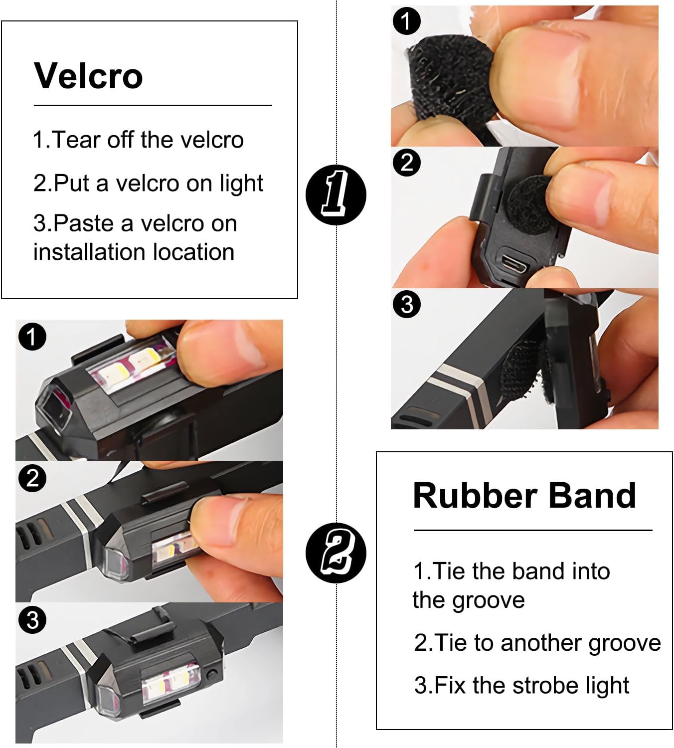 Drone Strobe Pro Anti-Collision Light Set – FAA-Compliant Night Visibility for RC Pilots and Drone Operators