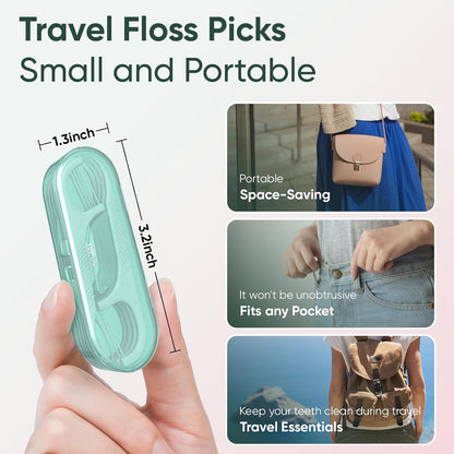 dual-function design combining floss head with curved hook tail