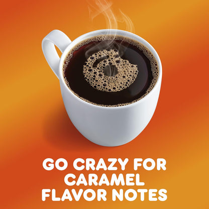 Dunkin' Caramel Ground Coffee – Premium Café Experience at Home, Elegant Everyday Indulgence