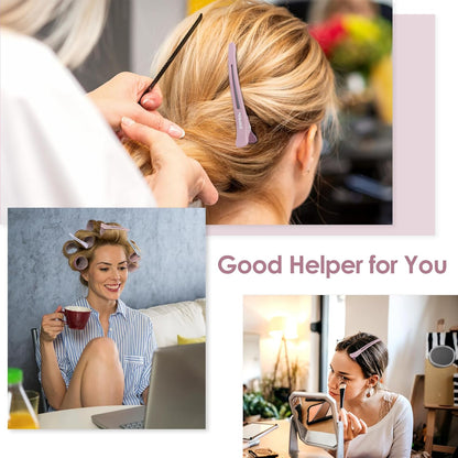 durable abs plastic top with matte finish and highly elastic metal spring for strong hold