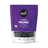 Elan Organic Pitted Prunes, 7.9 oz – Smoothie Booster for Clean Eating Routine, Sulphite-Free Dried Fruit