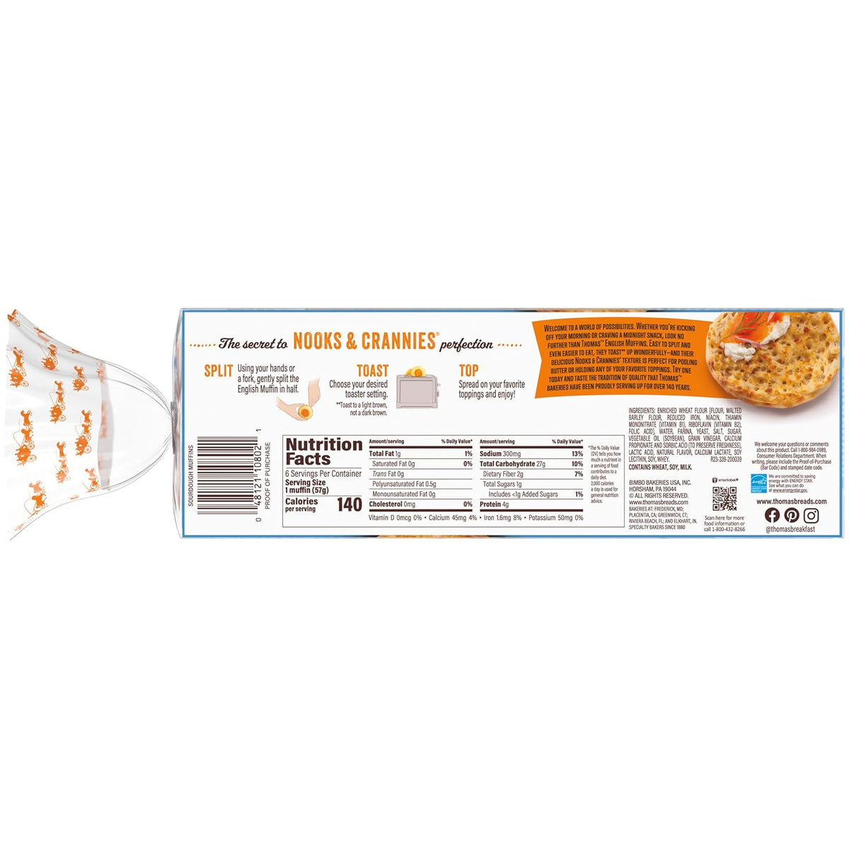 enriched wheat flour with added iron, b vitamins, and folic acid
