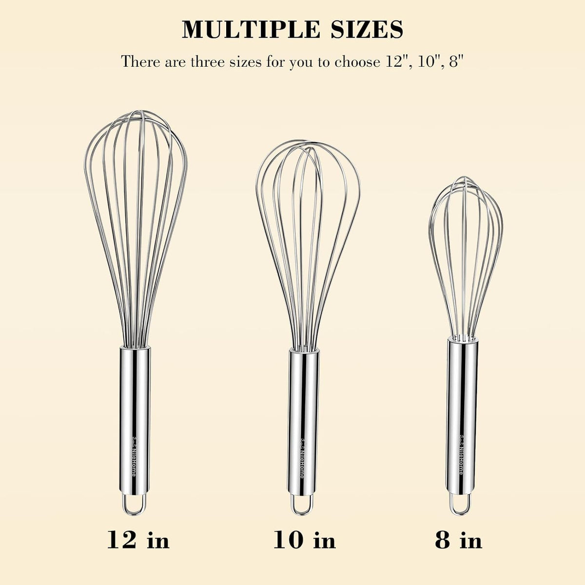 ergonomic lightweight handle with balanced grip