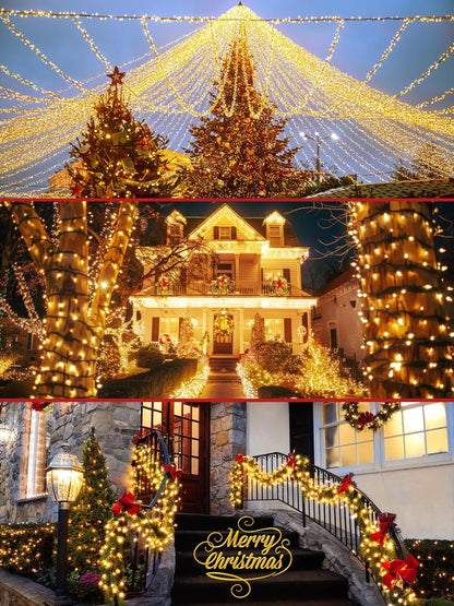 Everglow 66FT Waterproof String Lights – Outdoor Patio and Backyard Wall Lighting with IP44 Rating