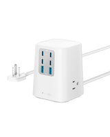 Anker 9-in-1 Charging Hub in Matte Black or White, Streamlined Desktop Charger for Less-Is-More Desk