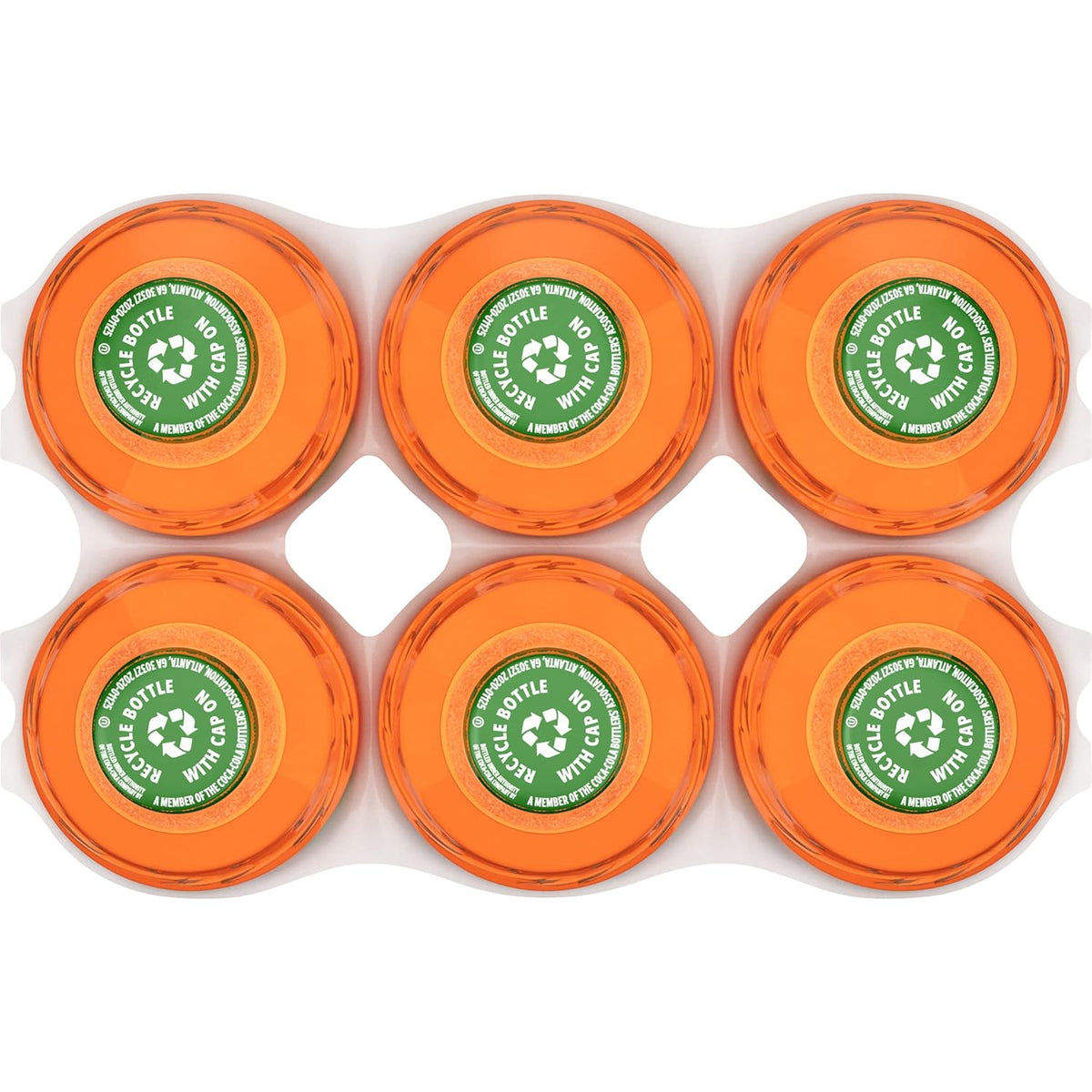 Fanta Orange Soda – Caffeine-Free Afternoon Refreshment, 6 Pack of 16.9 fl oz Bottles