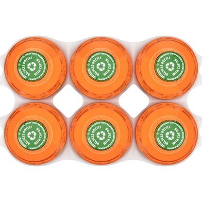 Fanta Orange Soda – Caffeine-Free Afternoon Refreshment, 6 Pack of 16.9 fl oz Bottles