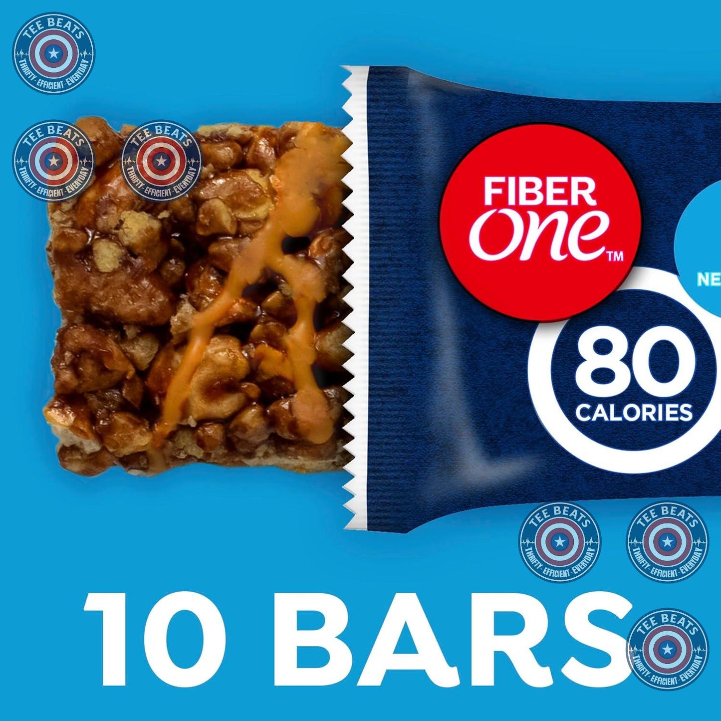 Fiber One 80 Calorie Chewy Bars – Lunchbox Favorite for School Snacks and After-School Treats