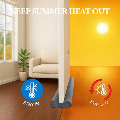 fills door gaps ranging from 0.5" to 1.7"