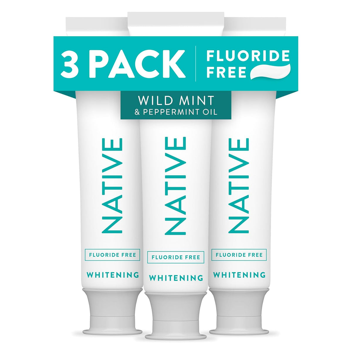 fluoride-free formula suitable for kids 2+ and adults