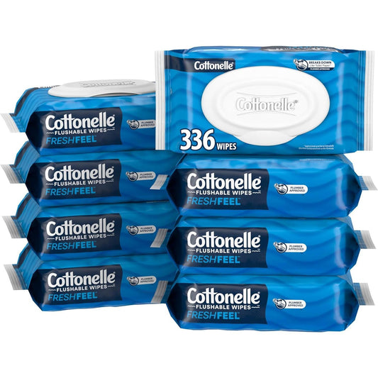 flushable, septic-safe fibers engineered to begin breaking up as fast as cottonelle ultra clean and fully disperse within 30 minutes