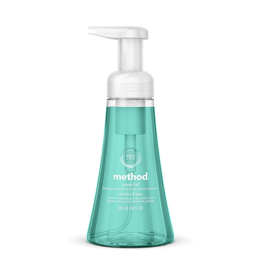 foaming pump format that dispenses pre-lathered soap