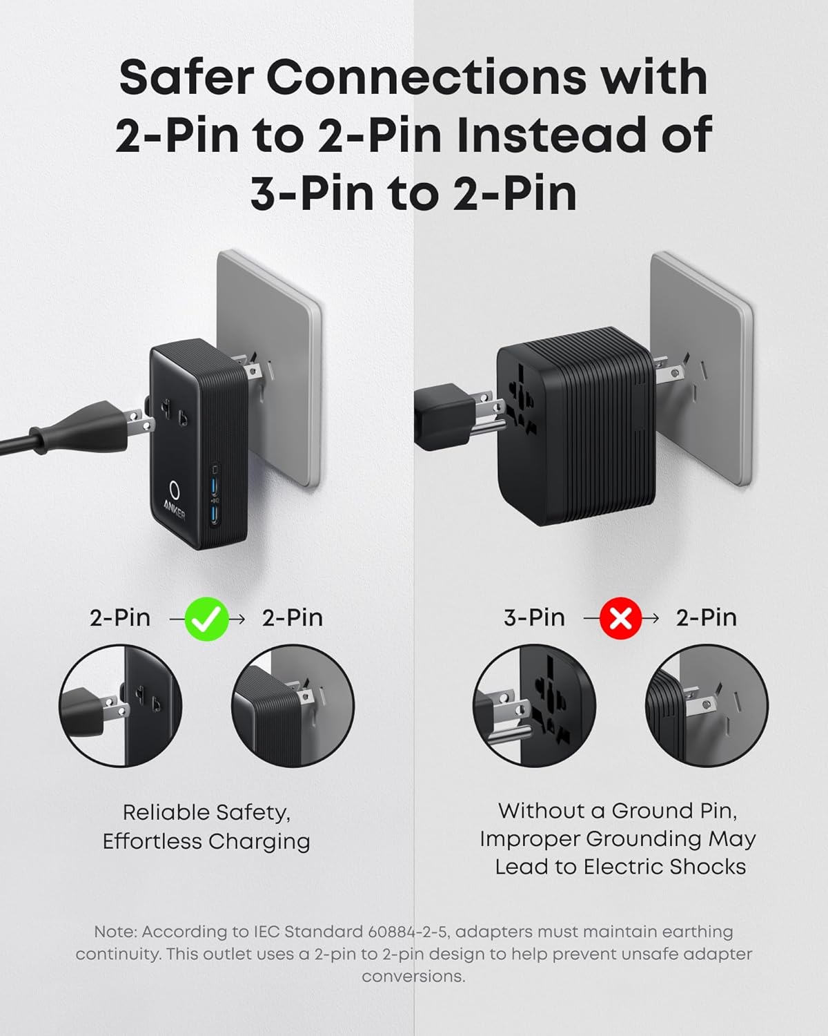 foldable and retractable pins for snag-free transport